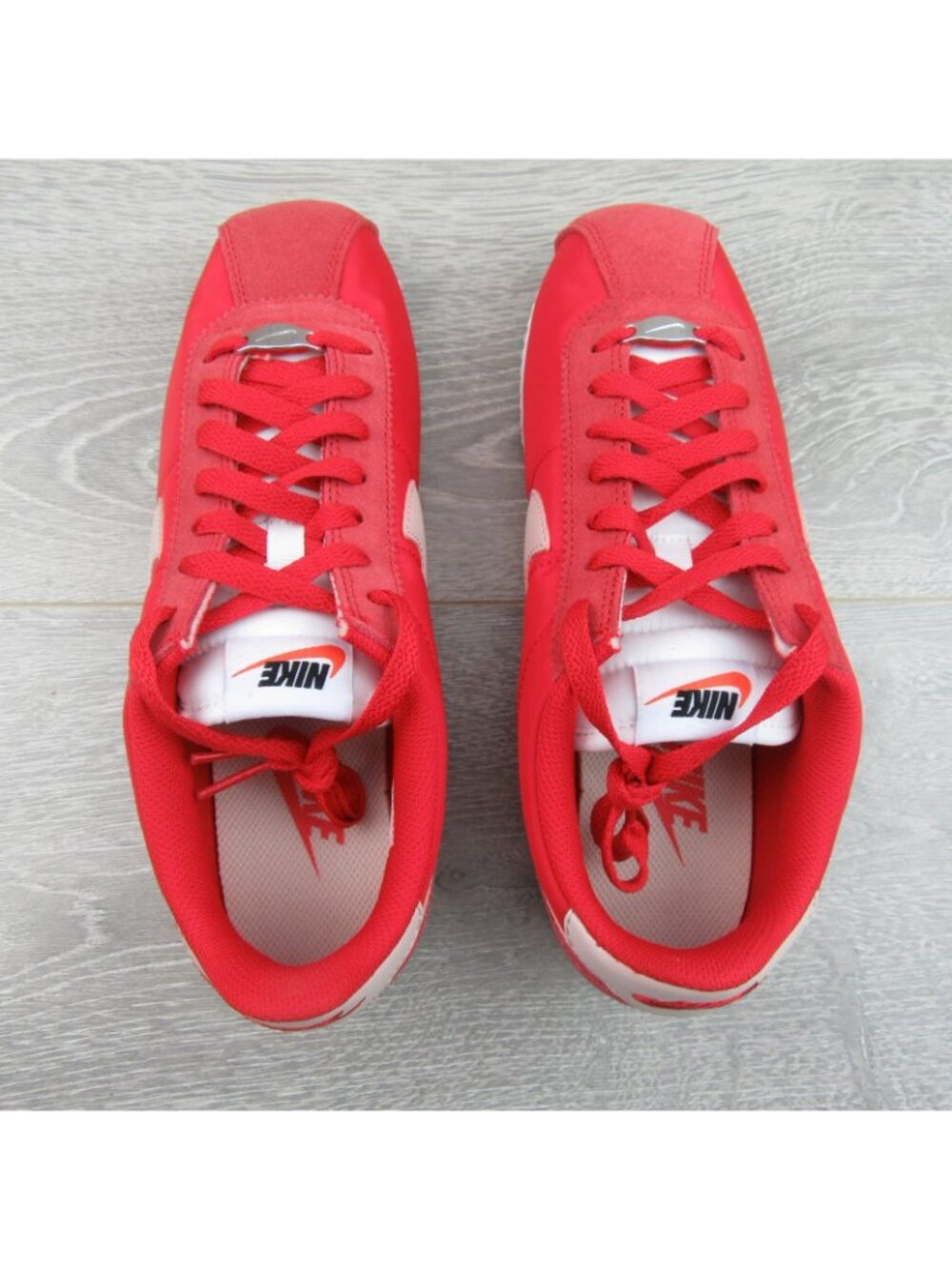 Nike Cortez Textile Womens Size 8 University Red White Sneakers NEW - Picture 9 of 13